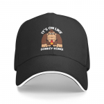 Punk It's On Donkey Kong beisbolo kepurė Unisex moterų kvėpuojanti gorilos tėčio kepurė lauke Baseball Cap