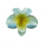 Moterų maža plaukų segtukas su gėlėmis plaukams Realisti&scaron;ka gėlės formos gradientas vaikų plaukams fiksuotų plaukų dekoravimo įrankis tamsiai raudona spalva