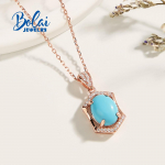 1vnt Sukurti žali turkio auskarai moterims 925 sterlingų sidabro paprasto eleganti&scaron;ko dizaino puikūs papuo&scaron;alai kasdieniam dėvėjimui bolaijuvelyriniai dirbiniai m mėlyna