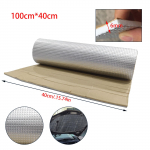 &Scaron;ilumos izoliacija automobiliams Storas 6 mm aliuminio folijos duslintuvas medvilnė auto garso izoliacija slopinančios putos, skirtos automobilių izoliacijai 100cm x40cm