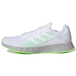 adidas Duramo SL Baltos ir signalinės žalios spalvos vyri&scaron;ki sportbačiai Debesų baltumo H04625 46