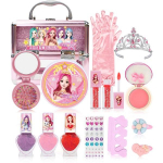 Little Bling Secret Jouju Star Goddess Princess makiažo dėžutė, 14 rū&scaron;ių, 1 vnt. populiarūs Korėjos žaislai pink