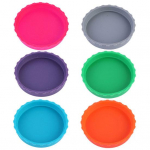 Silikoninė soda gali uždengti dangtelius maistui, ry&scaron;kios spalvos, nepralaidūs, universalūs, tinkantys BPA neturintys skardiniai, padengti gėrimų skardinių dangčiais 6pcs