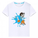 Vlad A4 100% medvilniniai mar&scaron;kinėliai berniukams Vir&scaron;utiniai anime mar&scaron;kinėliai y2k vienetiniai Kawaii Merch A4 Print Trumpi pride mar&scaron;kinėliai vaiki&scaron;ki drabužiai mergaitė 100 balta