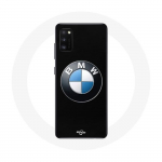 Dėklas, skirtas Oppo A16 BMW Logo juodame fone