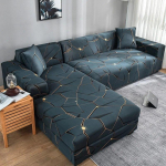 Elastinis sofos užvalkalas svetainei 1/2/3/4 vietų L formos kampinis sofos užvalkalas Chaise Longue tamprus sofos sofos fotelio užvalkalas 3 Seater 190-230cm