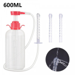 300/600ml Irrigator Cleanser Moteri&scaron;kas higienos valiklis Buteliukas Daugkartinio naudojimo rankinis valymo &scaron;virk&scaron;tas Moteri&scaron;kas valiklis CN