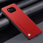 Prabangus PU odinis dėklas, skirtas Xiaomi Poco X3 Pro Matte galinis dangtelis silikono apsauginis telefono dėklas, skirtas Poco X3 NFC X3Pro PocoX3 Coque For Poco X3 NFC