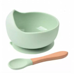 Kūdikių dubenys su siurbimu &ndash; 2 dalių silikoninis rinkinys su &scaron;auk&scaron;tu kūdikiams, vaikams, mažiems vaikams &ndash; be BPA 2pcs/set rožinė