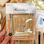 30 vnt senovinio rėmo gabalėlių storo popieriaus &scaron;tampų rinkimo rinkinys Scrapbooking planuotojas / kortelių kūrimo / žurnalų projektas