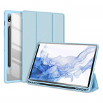&bdquo;Samsung Galaxy Tab S9 S8 S7 Plus FE&ldquo; plan&scaron;etinio kompiuterio dėklas su ra&scaron;iklio lizdo laikikliu Odinis skaidrus apsauginis dangtelis, skirtas &bdquo;Tab S9 Ultra&ldquo;