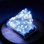 LED styginių lemputė 10M 5M 2M Fairy Lights Home 2024 m. Kalėdų vestuvių vakarėlio dekoravimas 3*AA baterijomis 5M 50LED