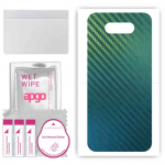 apgo Protective Skin Sticker for the back compatible with LG K31 Rebel, Wrap Film, Foil, Vinyl - Pattern Carbon Chameleon CAKA1
