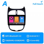 2 Din Android automobilio radijas, skirtas Peugeot 206 2001-2016 Automobilio stereofoninis ekranas Multimedijos garso grotuvas GPS navigacijos galvos blokas Autoradio 1+32+MIC
