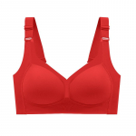 &bdquo;Push Up&ldquo; liemenėlės moterims plius dydžio besiūlės liemenėlės belaidė liemenėlė su &scaron;velniu pamu&scaron;alu visi&scaron;kai dengianti liemenėlę apatinis trikotažas CDE puodelis 34C smėlis