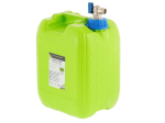 Water container with metal top valve in threaded cap, 10 L 1