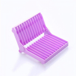 Plastikinė padėklo lentyna 20 * 15 cm prakti&scaron;ka stalo reikmenų lentyna, taupanti erdvę, kanalizacijos lentynos 1 komplektas virtuvės reikmenų rožinė