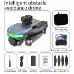 Naujas A17 be&scaron;epetis dronas 8K ESC1 Km HD fotografija I&scaron;manus kliūčių vengimas WIFI FPV RC kvadkopteris Žaislinis orlaivis Kvadkopteris Dovana 1 Battery sidabras