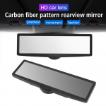 Reguliuojamos automobilių dalys 360 laipsnių pasukamos salono priedai Automobilio veidrodėlis Auto salonas Galinio vaizdo veidrodėlis reguliuojamas balta