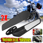 2 VNT. Motociklų veidrodėliai Modifikuotas vėjo sparnas Reguliuojamas besisukiojantis galinio vaizdo veidrodėlis Honda CBR650 CBR600RR, YAMAHA, Kawasaki CHINA