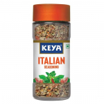 Keya Italijos prieskoniai, natūralus ir sveikas itali&scaron;kų prieskonių mi&scaron;inys picai, makaronams | Stiklinis buteliukas | Auk&scaron;čiausios kokybės žolelės ir prieskoniai 35g