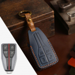 Hongqi Automobilio Raktų Dėklas - Crazy Horse Oda, Suderinamas su H5, H7, H9, HS7, HS9 Modeliais