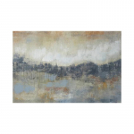 Drobės sienų dekoras &ndash; auk&scaron;čiausios kokybės namų ir biuro dekoras, puikiai tinkantis kambario dekorui. Pilka &bdquo;Horizon I&ldquo; drobės dekoras 20x30cm
