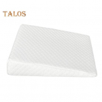 Kūdikio miego pagalvė, atminties putos, maitinimo krūtimi plei&scaron;tinė pagalvė, antirefliuksinė kūdikio plei&scaron;tinė pagalvė su užtrauktuku užvalkalu, berniukams ir mergaitėms lovytei, vaikų kambariui M balta