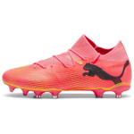 Puma Future Match 7 FG AG Forever Faster Pack Vyri&scaron;ki sportbačiai Rožinis Saulėlydis-&Scaron;vytėjimas Juodas 107715-03 40