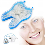 50 vnt. Dantų dantų laminatės, balinančios karūnėlės porcelianinės dantų medžiagos Burnos priežiūra Anterior teeth