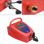 Automobilio 4,2 CFM 90 PSI Pneumatinis A/C Oro Valdomas Vakuuminis Siurblys Au&scaron;inimo Sistema Raudonas