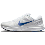 Nike Air Zoom Structure 24 Balti Hyper Royal Vyri&scaron;ki sportbačiai Pure-Platinum Juodi DA8535-100 44