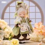 Come4free 12 ta&scaron;kų BJD lėlės drabužių serija Lėlės sijonas BJD drabužių rinkinys Mielas ir mielas rinkinys Lėlės aksesuarai Suknelė Bonnie Rabbit