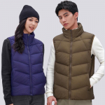 Fengxun Unisex Winter Thickened Down Vest 4XL
