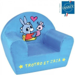 Fauteuil club enfant - TROTRO - FUN HOUSE - Int&eacute;rieur - Enfant - Bleu mėlyna