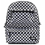 Vans poliesterio kuprinė, įprasta, unisex, juoda, balta, languota, Vans VN000GP1DWW
