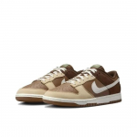Nike Dunk Low Light British Tan Cacao Wow Unisex Sportbačiai Rudi HV1794-211 EU 36 ruda