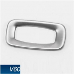 Special Car Interior keyhole panel decorative cover trim stainless steel strip key ring 3D sticker for Volvo S60 V60 V60