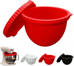 KitchenAid 5 litrų mai&scaron;ytuvui Silikoniniai įdėklai Neslystantis silikoninis dubens įdėklas Pritaikytas dydis Kar&scaron;čiui atsparus Galima plauti indaplovėje