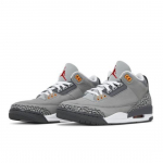 Air Jordan 3 Mid Cool Grey 2021 Vyri&scaron;ki Retro sportbačiai CT8532-012 EU 35.5