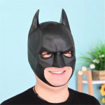 Bruce Wayne Betmeno Herojaus Kaukė Helovino Cosplay Filmo Superherojus Veido Kaukė Vyrams Viso Veido Latekso &Scaron;almas Suaugusių Moterų Kaukė Rekvizitas