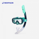 Decathlon suaugusiųjų nardymo kaukė ir vamzdelis rinkinys L