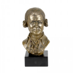 Wolfgang Amadeus Mozart - marble bust, statuette of a famous person, decoration for office, school, and hotel by the Art-Dog brand