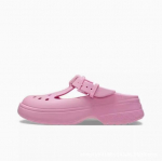 Crocs Classic Clog Lengvi patogūs sandalai moterims, &scaron;viesiai rožiniai, 38-39 36-37 balta