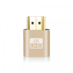 Su HDMI suderinamas virtualaus ekrano adapteris 4K DDC EDID Dummy Plug Display Emulator Cheat Adapter Support1920x1080P, skirtas Bitcoi Mining