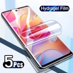 5 vnt. hidrogelio plėvelė, skirta Xiaomi Redmi 9A 9i 8A 7A 9C NFC 9T K60 12C A1 Plus Ekrano apsauga, skirta Redmi Note 9S 8 7 9 Pro Gel Film For Redmi 6 gryna