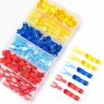 360 PCS nailoninis kastuvas greito atjungimo T tipo užspaudžiamas gnybtas, visi&scaron;kai izoliuotas vyri&scaron;kas ir moteri&scaron;kas kastuvas