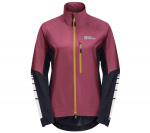 Jack Wolfskin Morobbia 2.5l Jkt W - moteri&scaron;ka dviračių striukė nuo lietaus raudona 1115561-2198 ORIGINALAS S raudona