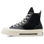 Converse Chuck 70 De Luxe Squared High Black Egret Unisex Kedai A06435C 35 black