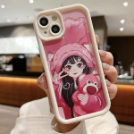 Mink&scaron;tas telefono dėklas, skirtas Samsung A14 A34 A54 A53 S23 S24 Ultra Redmi Note 12 Pro Note 11 Realme C55 C53 OPPO A58 Reno 10 5G IPhone 15 Tecno Spark 10 Cover Infinix Hot 10